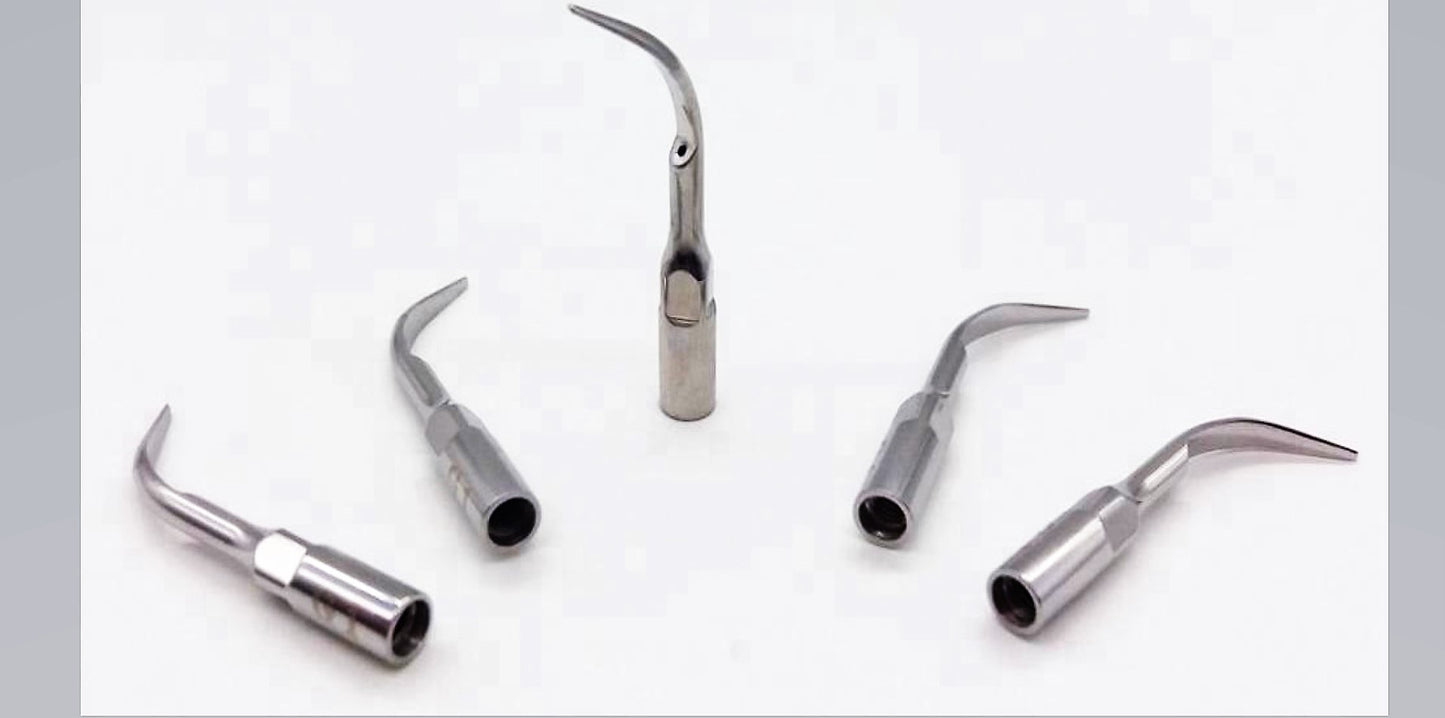 Kit 5 Puntas Ultrasonido/Escariador/Scaler/Cavitrón