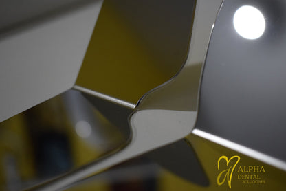 Set 3 Espejos Intraorales Fotografía Clínica Premium Rodio - Alpha Dental Soluciones