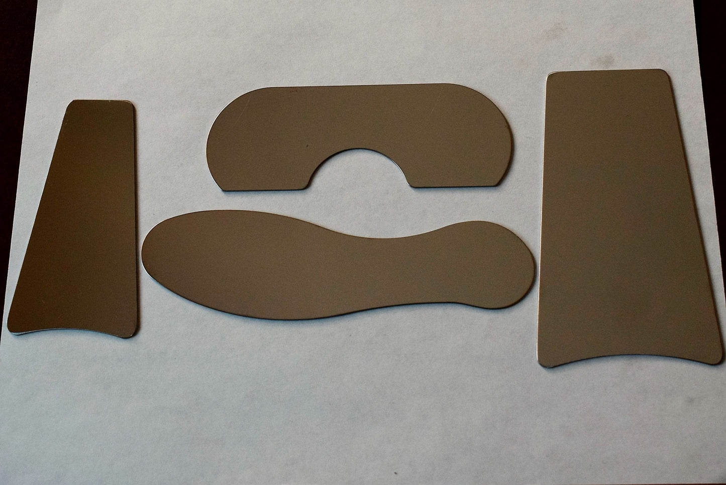 Set 4 Espejos Fotografía Clínica Intraoral Cx Rodio - Alpha Dental Soluciones