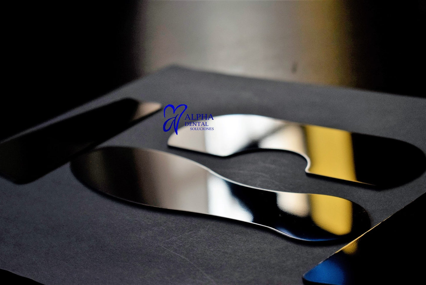 Set 4 Espejos Fotografía Clínica Intraoral Cx Rodio - Alpha Dental Soluciones