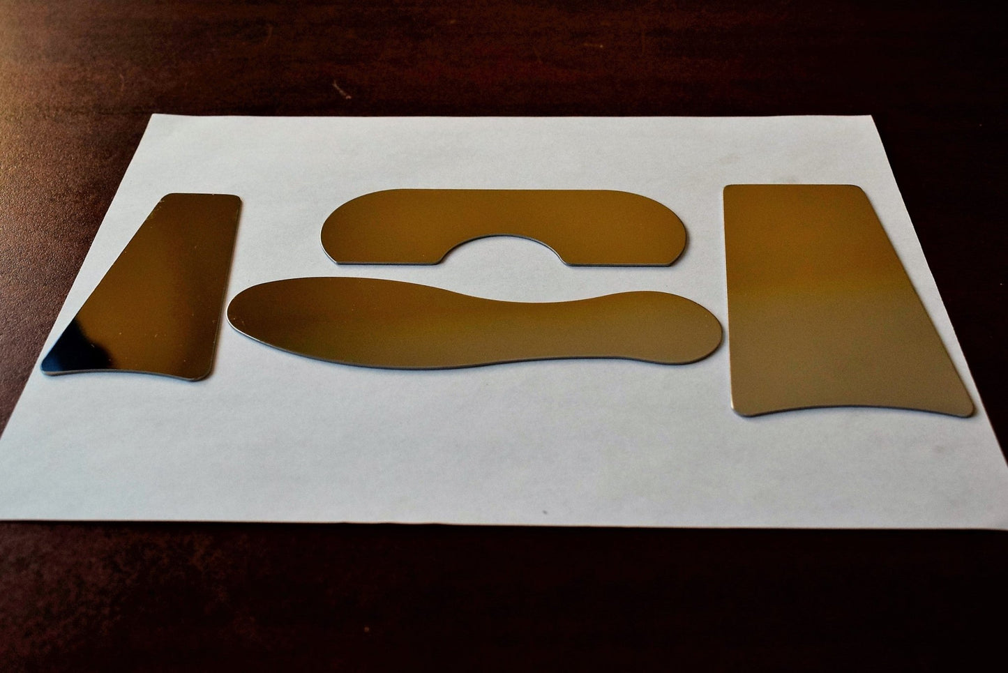 Set 4 Espejos Fotografía Clínica Intraoral Cx Rodio - Alpha Dental Soluciones